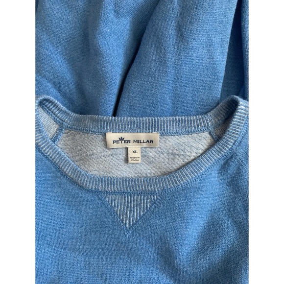 Peter Millar Blue Crewneck Pullover Men’s XL - Picture 5 of 5